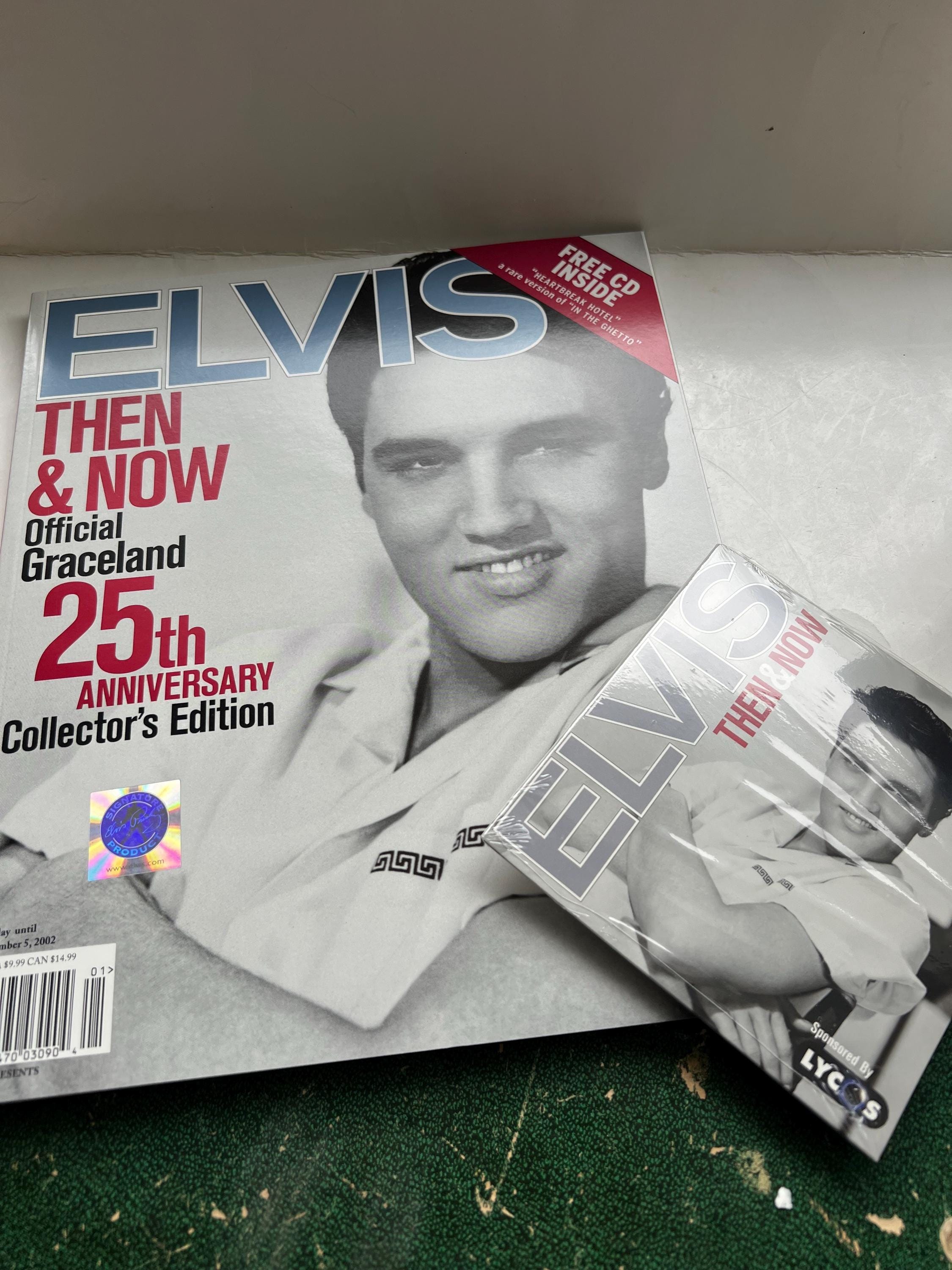 2002 “elvis Then & Now” Official Graceland 25th Anniversary