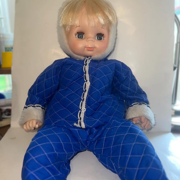 Vogue Doll… “Baby Dear One” 1975 (impressed on back) , About 22” tall, Nice!