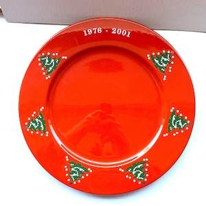 Wächtersbach 12,5-Zoll-Weihnachts-Servierplatte, hergestellt in Deutschland, handwerkliche Qualität, perfekt und einfach schön!