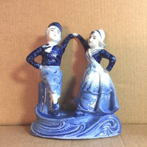 Figura de porcelana alemana Delft Rauenstein Turingia Turingia Alemania