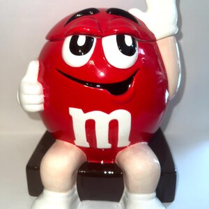 M and M Cookie Jar - Etsy