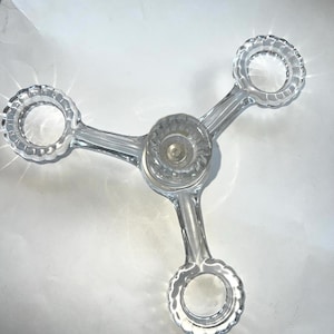 Cambridge Arms Epergne/Candelabra/Centerpiece Glass Part!  Holds 3 vases and a candle in the middle, Perfect!  -g