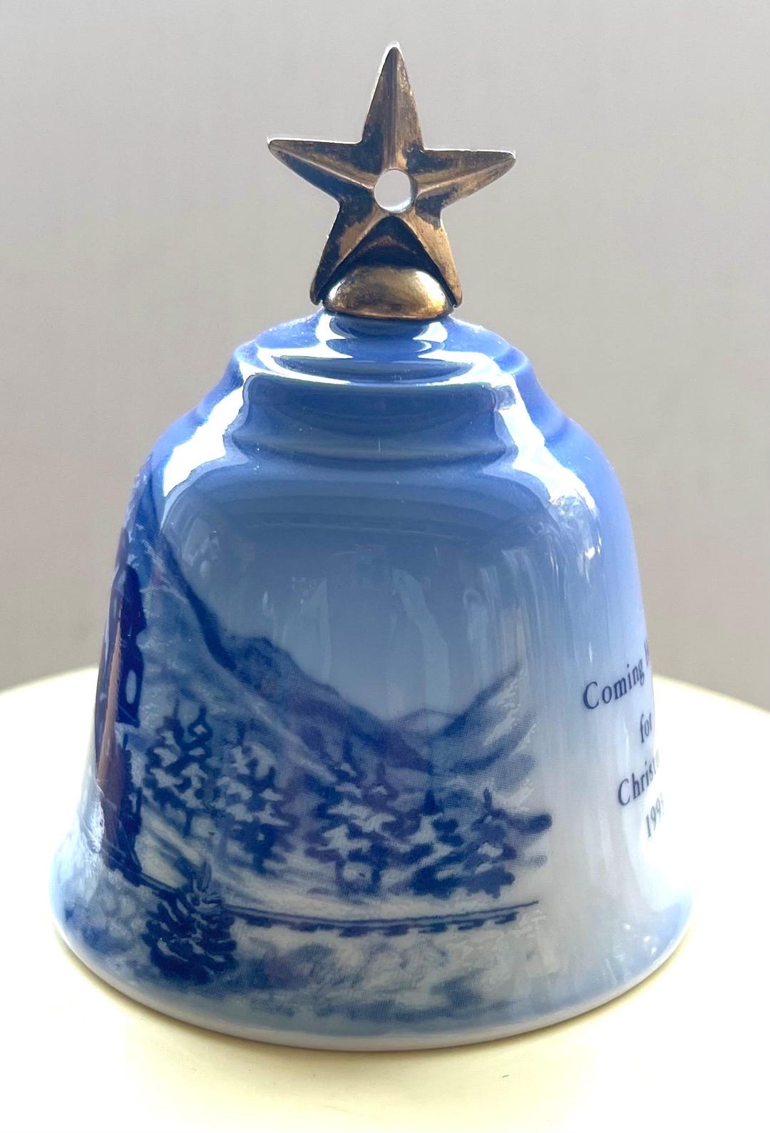 Bing & Grondahl Denmark 1993 Commemorative Fine China Bell
