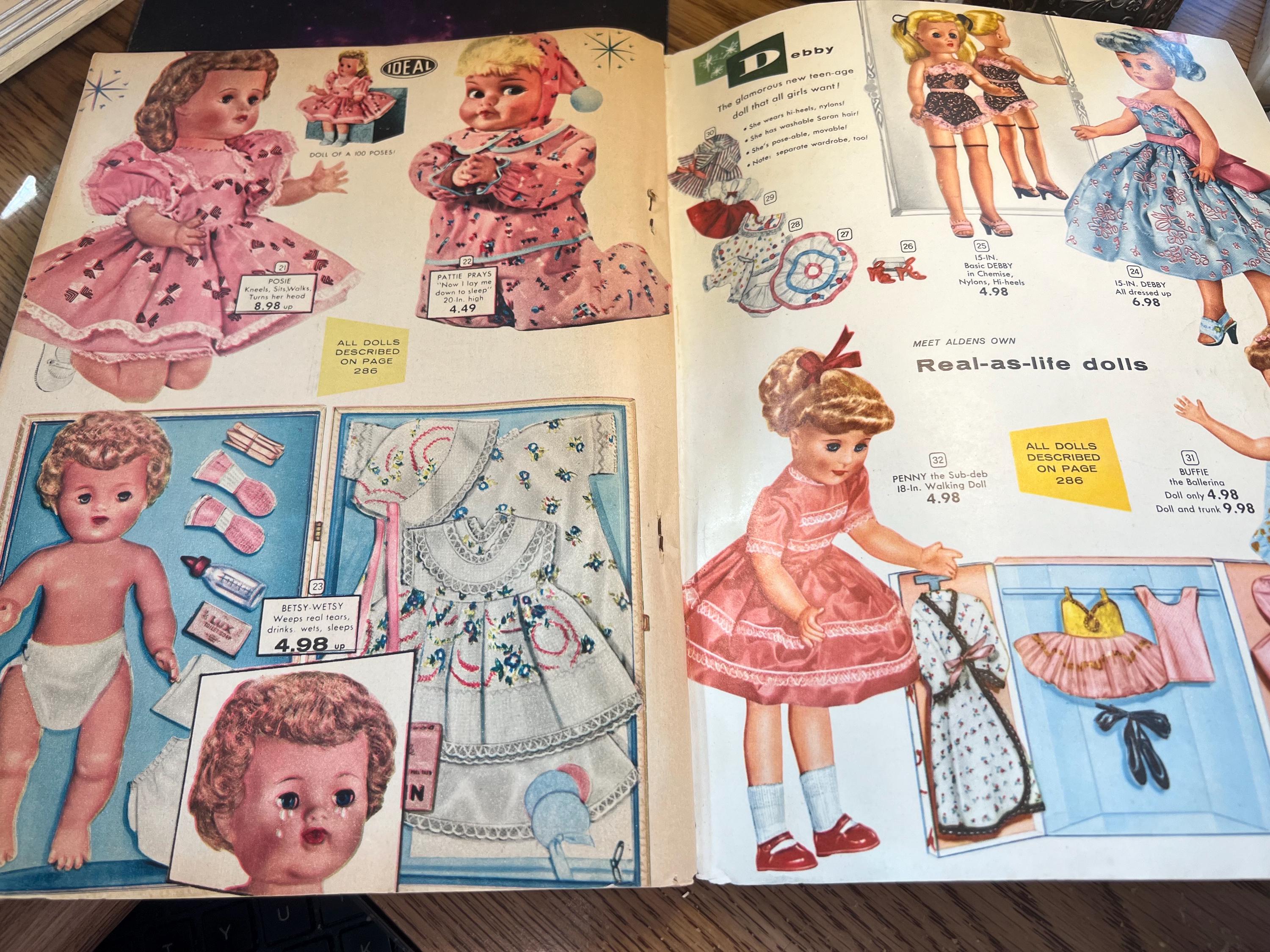 Mail Order Catalog: Alden's 1956 Christmas, 291 Pages, Fair