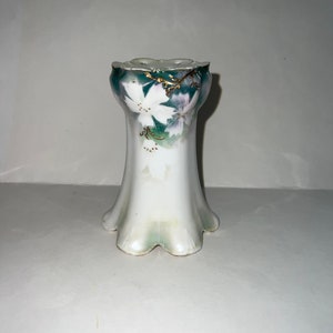 R S PRUSSIA Hatpin Hat Pin Holder / Talcum Powder Shaker