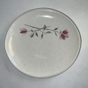 Franciscan Vintage “Duet Rose” 6” Bread & Butter Plate Plates, Perfect Condition!