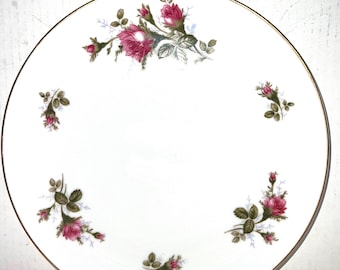 Plato para cena Moss Rose de Sango Japan de 10”, se combinará el envío de dos o más, ¡perfecto estado!