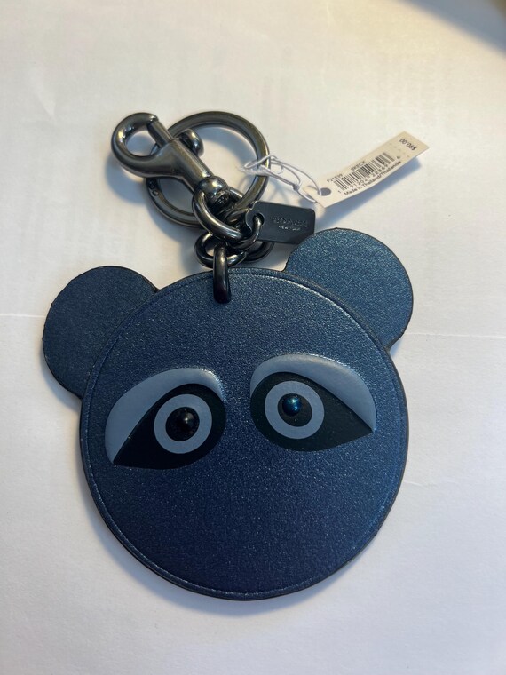 Coach Blue Bear Key Chain Keychain, MSRP 90D, Brand New Condition!
