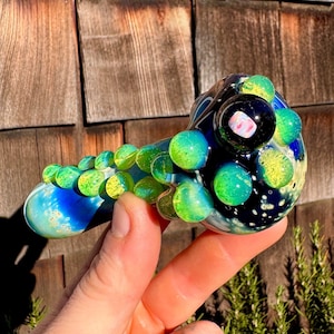 Space Slyme Opal Glass Pipe