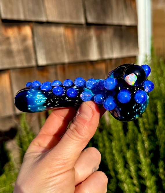Pink Slyme Space Opal Pipe - Etsy