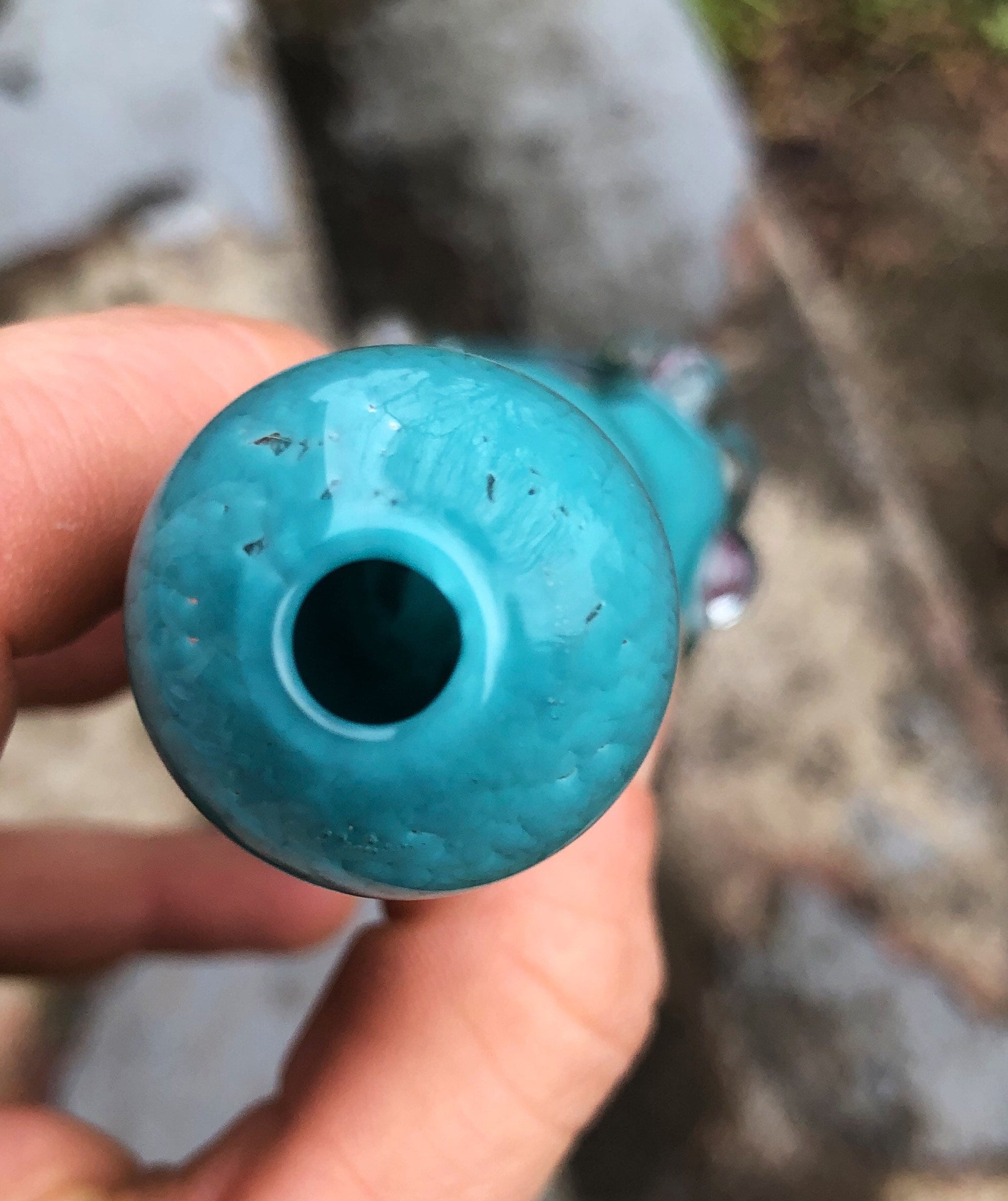 Eyeball pipe Alien pipe heady glass pipe glass smoking Etsy