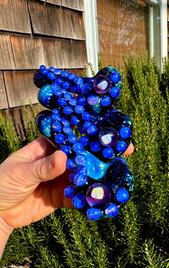 Pink Slyme Space Opal Pipe - Etsy