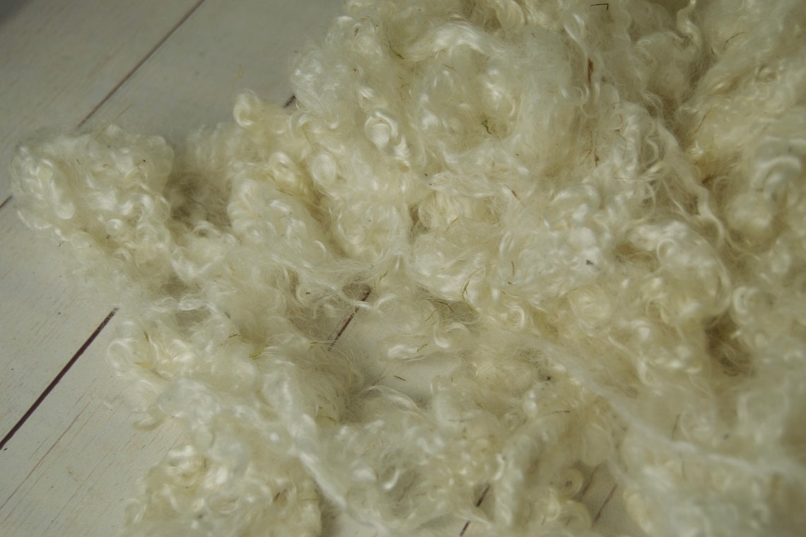 Mohair Fleece fibra mohair lavada natural 50g Etsy
