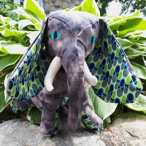 Elephant Sewing Pattern and Instructions