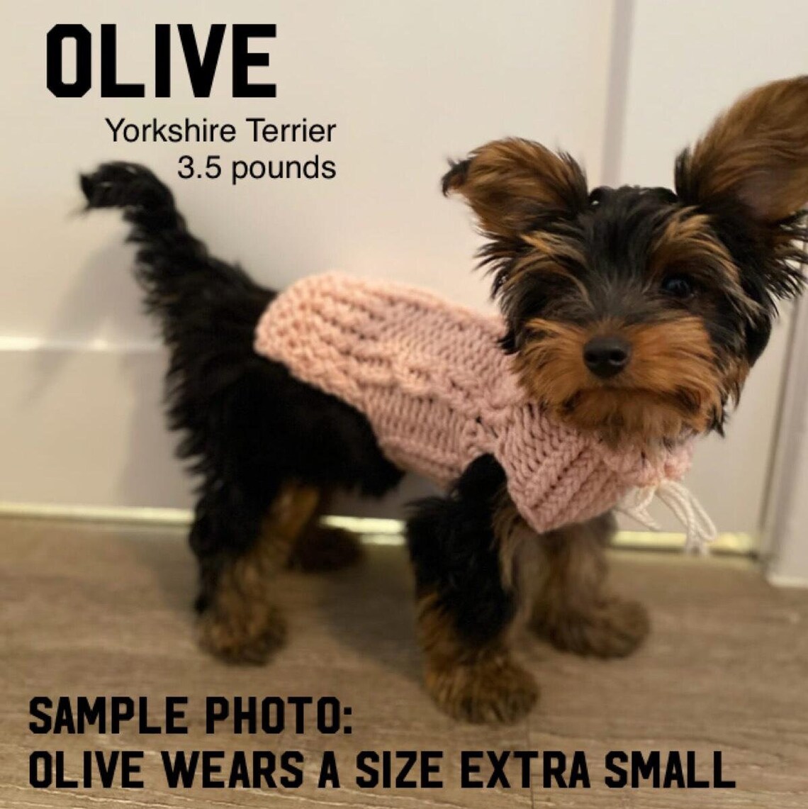 Dog Sweater Teacup Dog Sweater Custom Dog Sweater Dog Etsy