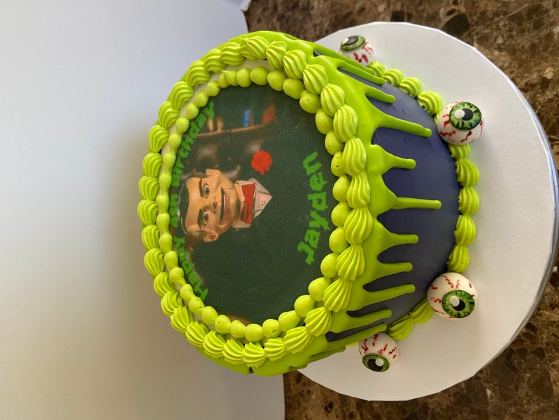 Slappy Edible Image for Birthday Cake// Goosebumps// Slappy Cake ...