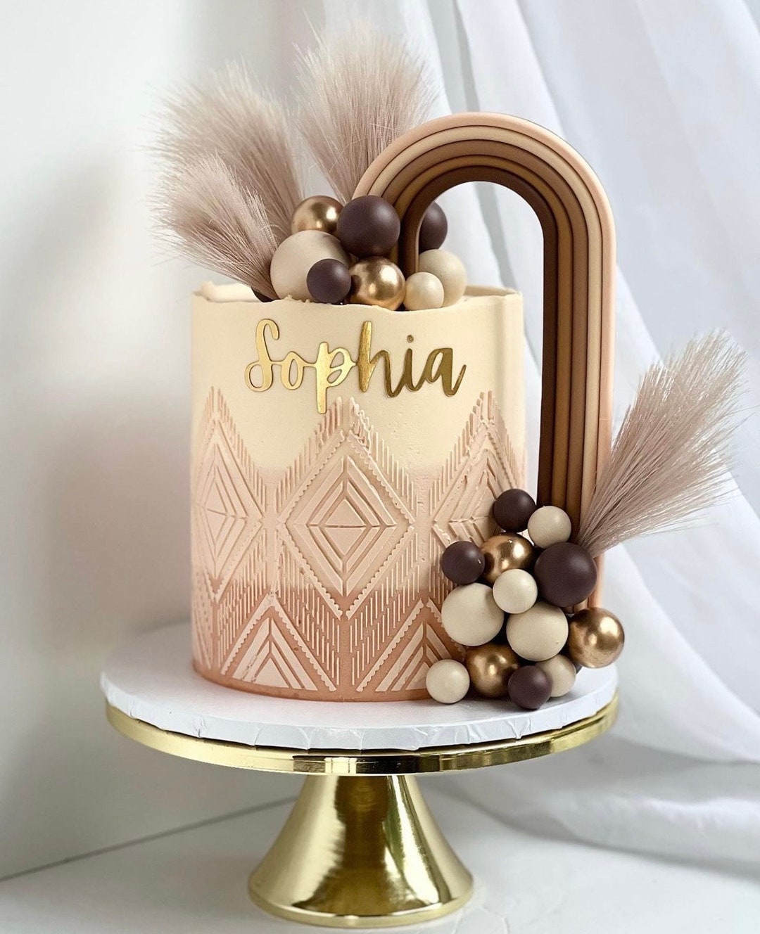 Boho Stencil // Buttercream Stencil // Cake Stencil // Cake Etsy