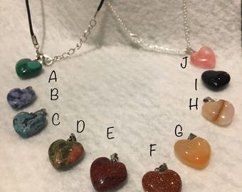 Heart Stone Necklace