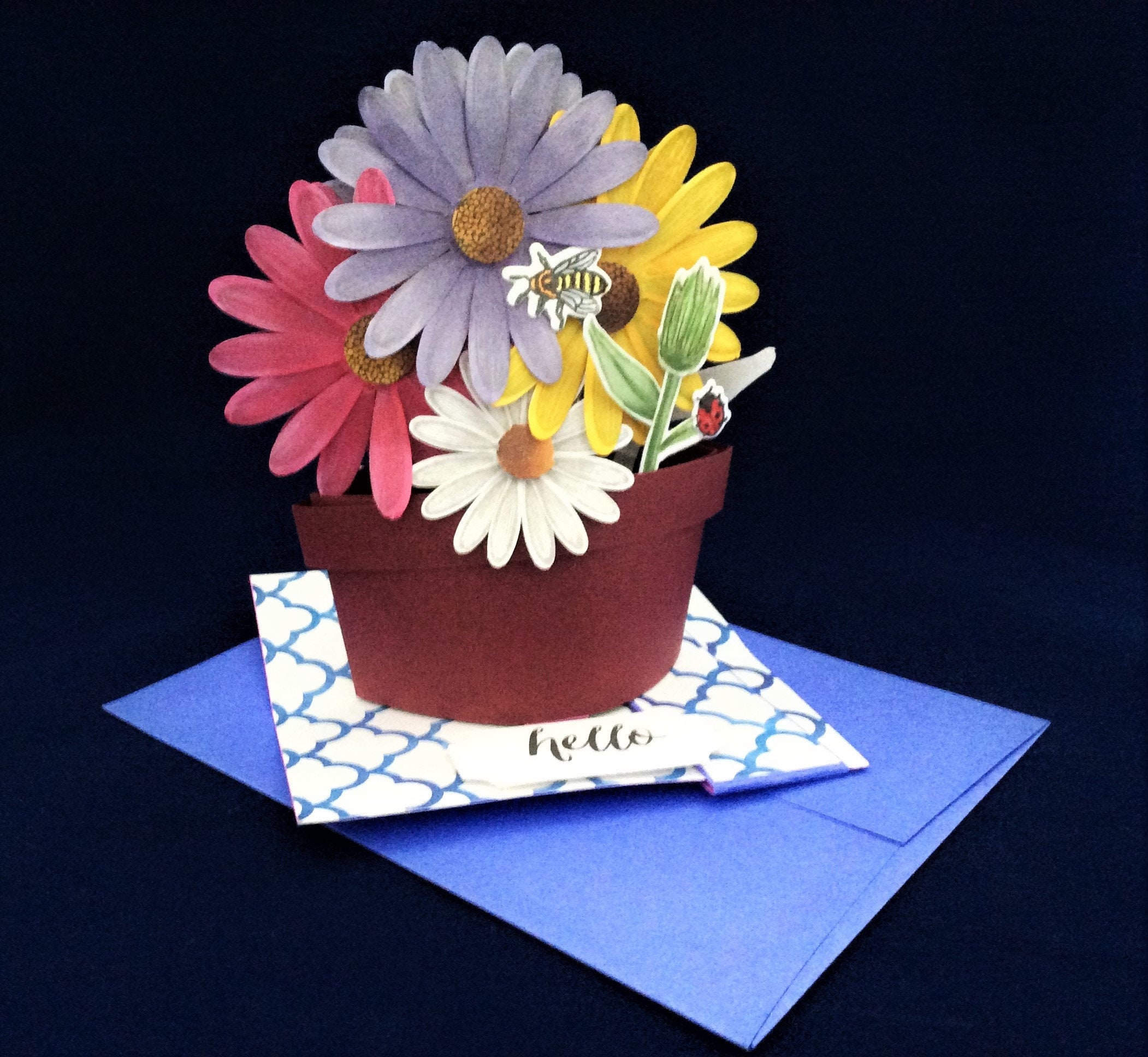 3D Pop Up Daisies