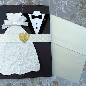 Abito da sposa e smoking