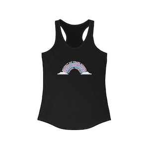 Respect my TRANS Homies Tank, Ideal Racerback Tank, LGBTQIA Tank