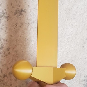 3D Printed Scaled LEGO®-inspired OG Sword | Custom Color Option | LEGO®-Compatible Pummel | Collectible Accessory for Kids & Adults