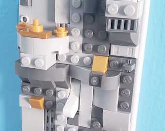 LEGO® Brick Kompatibel Schalter, Rocker, & Steckdosen-Abdeckplatte | 3D personalisierte Kinderzimmer Dekor | Einzigartige LEGO® Zimmer Zubehör