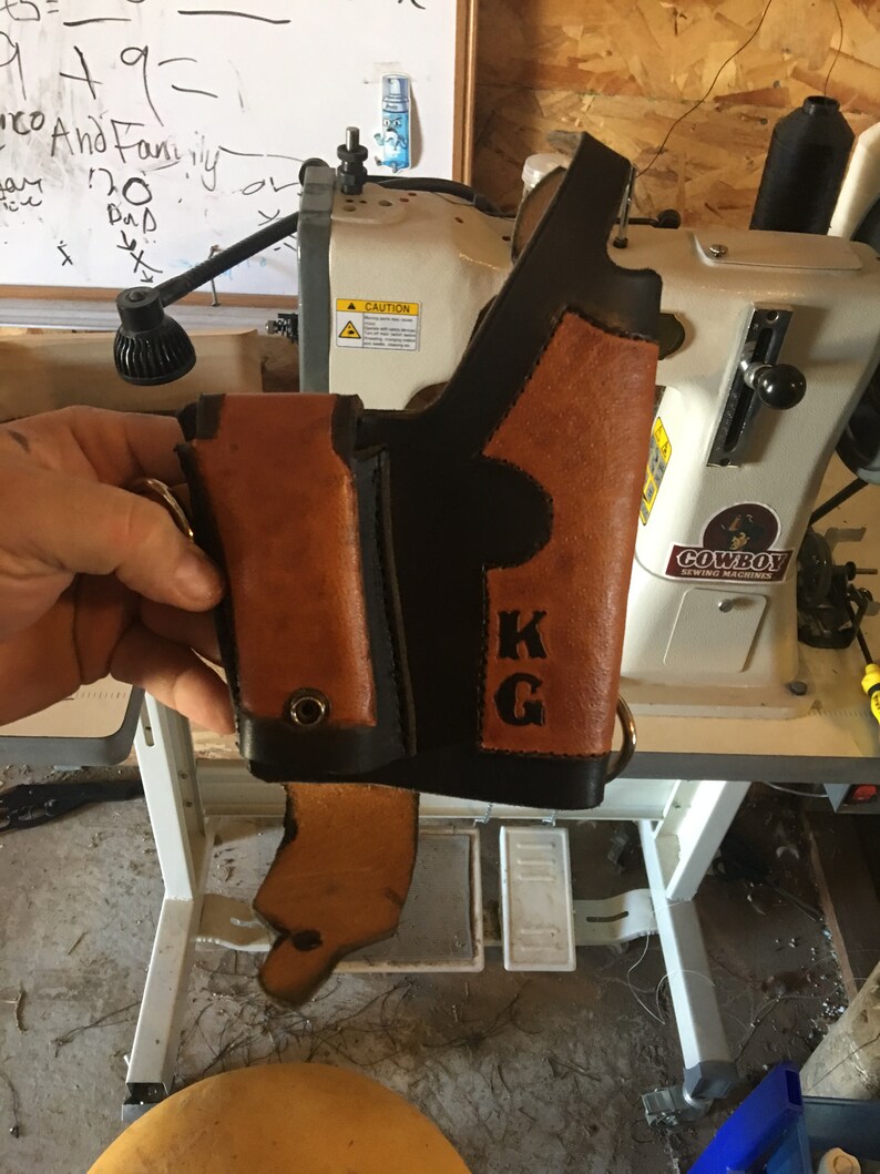 Custom Cross Draw Leather Outfitter/guide Chest Holster Etsy