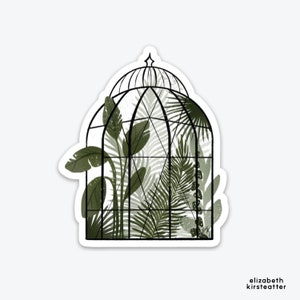 Adesivo de vinil com efeito estufa