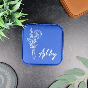 Travel Jewelry Case Personalized