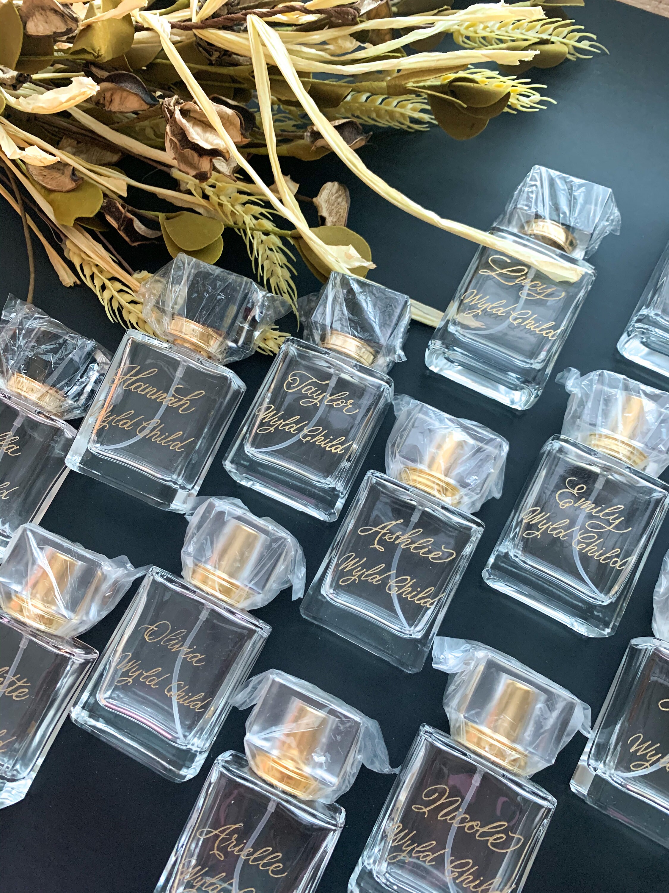 Engraved Perfume Cologne Bottle Engraving Bridal Party Etsy UK