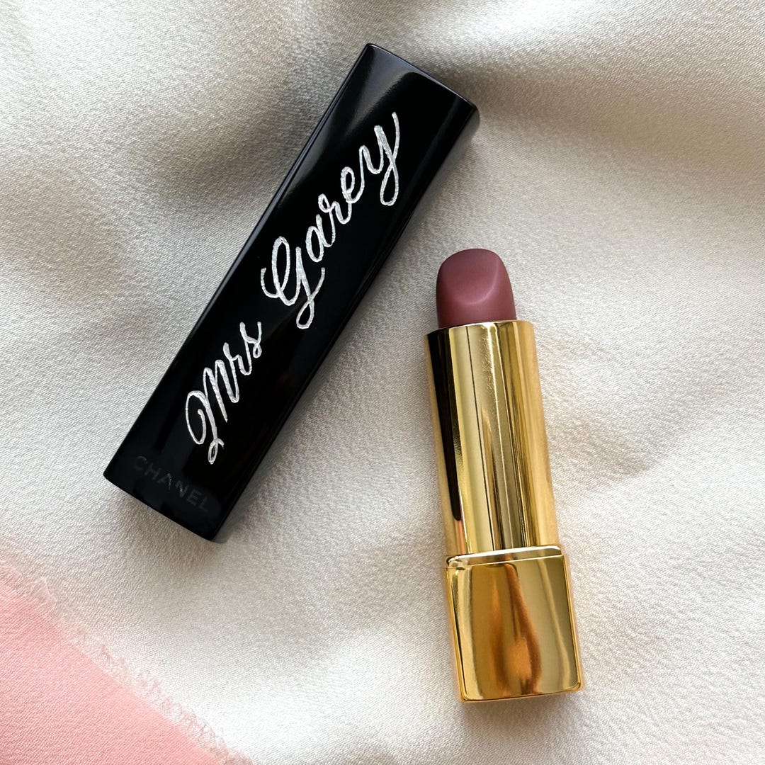 Lipstick Engraving Lip Gloss Engraving Personalized Bridesmaid