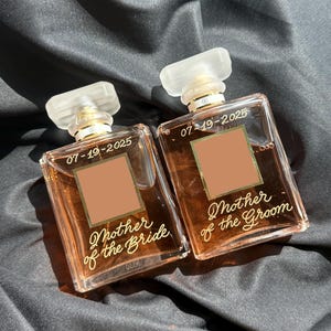 Custom Engraved Perfume or Cologne Bottle – Personalized Wedding Gift, Bridesmaid Gift, Groom Gift, Anniversary Keepsake