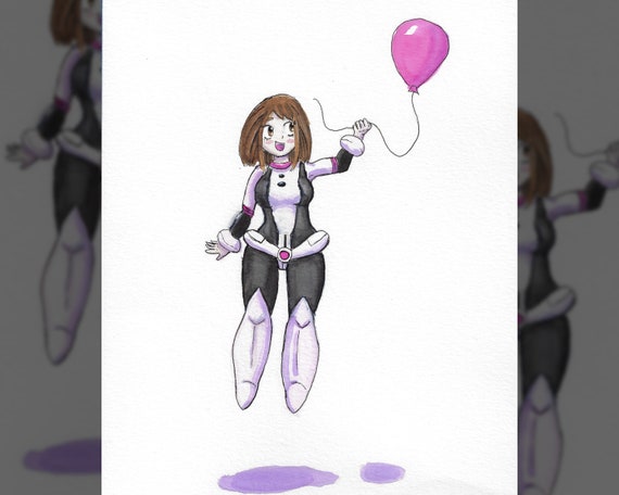 pix Mha Ochaco Uraraka Cute my hero academia ochaco uraraka cute balloon print