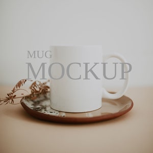 White Mug Mockup, White Coffee Mug Mockup, Coffee Cup Mockup, Cup Mockup, Branding Mockup, Small Business Mockup, Product Mockup, Mockup