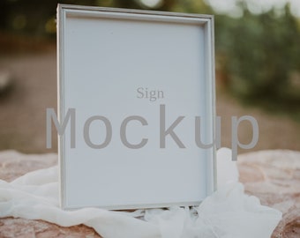 Mockup di segno, Mockup di segno di matrimonio, Mockup di cancelleria per matrimonio, Mockup di cancelleria, Mockup di segno 8x10, Mockup di cornice, Mockup di cornice per foto, Mockup