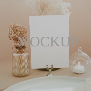 Maquete de número de mesa, Maquete de número de mesa, Maquete de sinalização, Maquete de inscrição, Maquete de casamento, Maquete de papelaria para casamento, Maquete de papelaria, Maquete
