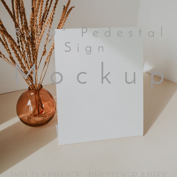 8x10 Pedestal Sign Mockup, Zazzle Pedestal Sign Mockup, Large Sign Mockup, Wedding Sign Mockup, Sign Mockup, Wedding Mockup, Mockup, B1