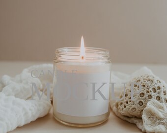 Download Candle Mockup Etsy