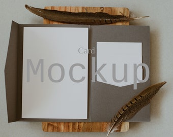 Download Pocket Fold Mockup Etsy