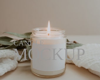 Download Candle Mockup Etsy