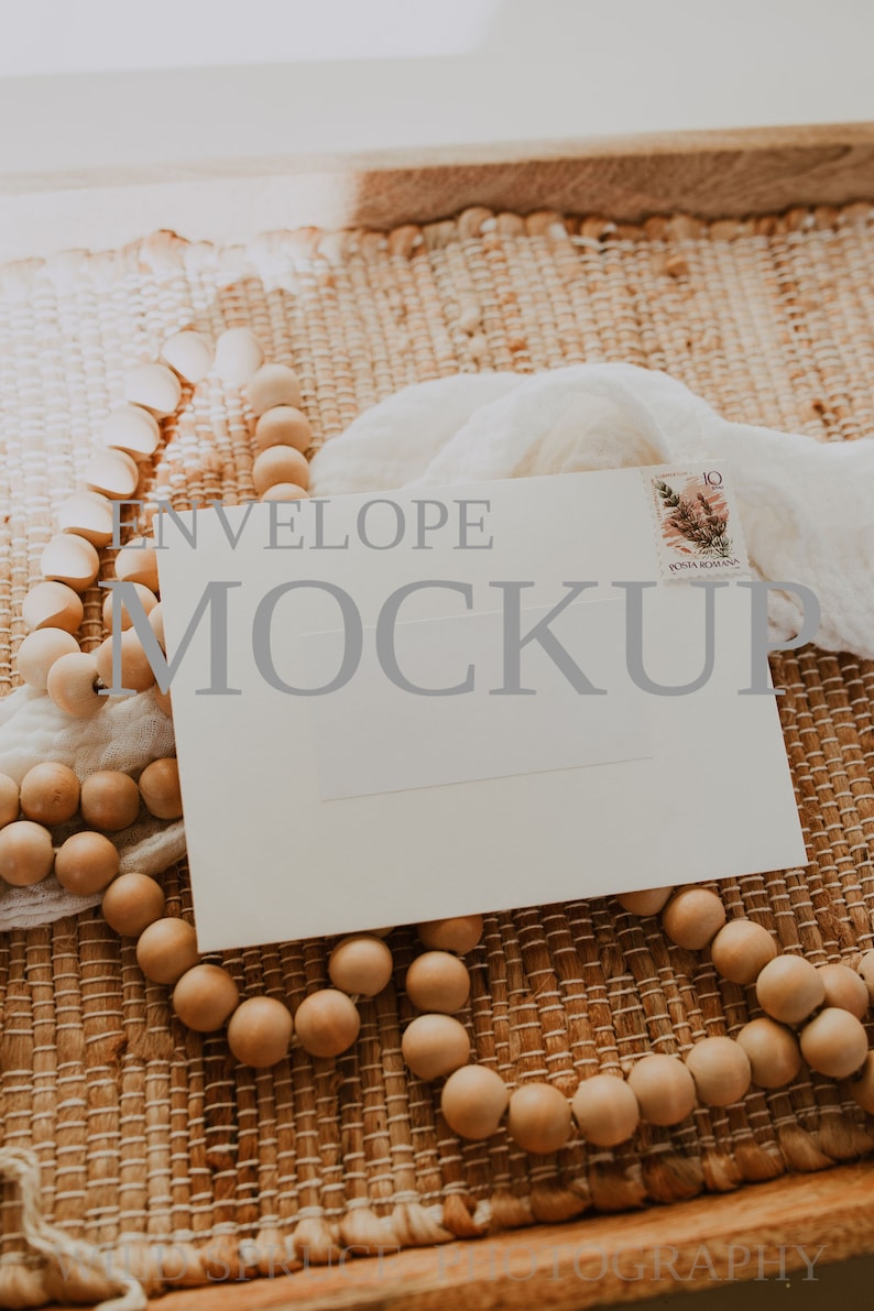 Address Label Envelope Mockup, Stationery Mockup (JPG, PSD) - Etsy