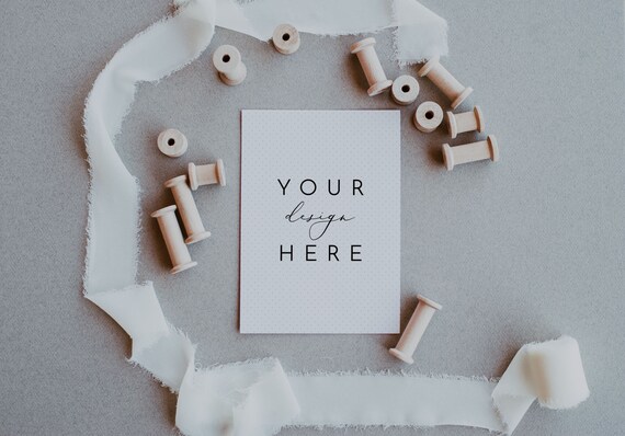 Wedding Invitation Mockup Wedding Card Mockup Wedding Etsy