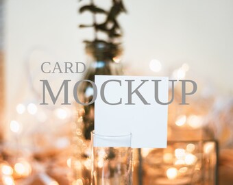 Wedding Stationery Mockup, Stationery Mockup, Card Mockup, Wedding Card Mockup, Name Card Mockup, Gift Tag Mockup, Mockup Card, Card Mockup