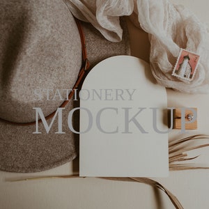 5x7 Arched Card Mockup, Arched Card Mockup, Arched Stationery Mockup, Stationery Mockup, Invitation Mockup, 5x7 Card Mockup, 5x7 Mockup
