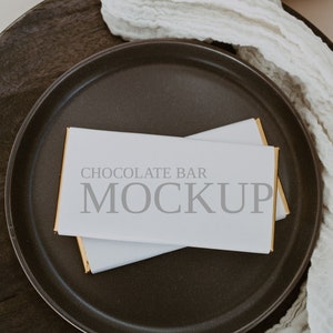 Chocolate Wrapper Mockup, Chocolate Bar Wrapper Mockup, Label Mockup, Label Mock Up, Favor Mockup, Wedding Mockup, Candy Wrapper Mockup