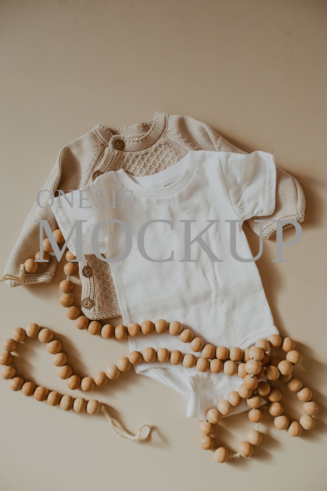 White Rabbit Skins Onesie Mockup Rabbit Skins Bodysuit Etsy