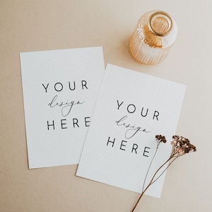 Einladungs-Mockup, Hochzeits-Briefpapier-Mockup, Briefpapier-Mockup, Grußkarten-Mockup, Hochzeits-Mockup, 5x7-Karten-Mockup, Mockups, Mock-up