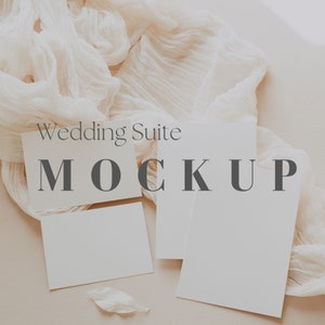 Hochzeitsreihe Mockup, Hochzeitseinladung Mockup, Einladungsreihe Mockup, Hochzeitskarte Mockup, Einladungsmockup