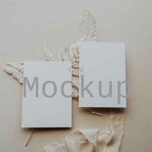 Uitnodiging mockup, bruiloft uitnodiging mockup, bruiloft briefpapier mockup, briefpapier mockup, kaart mockup, wenskaart mockup, 5 x 7 mockup